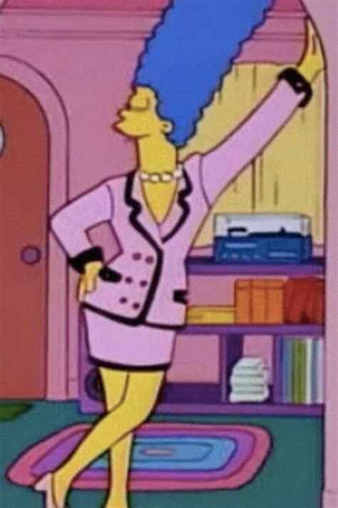 simpsons marge chanel suit|Marge Simpson pink suit.